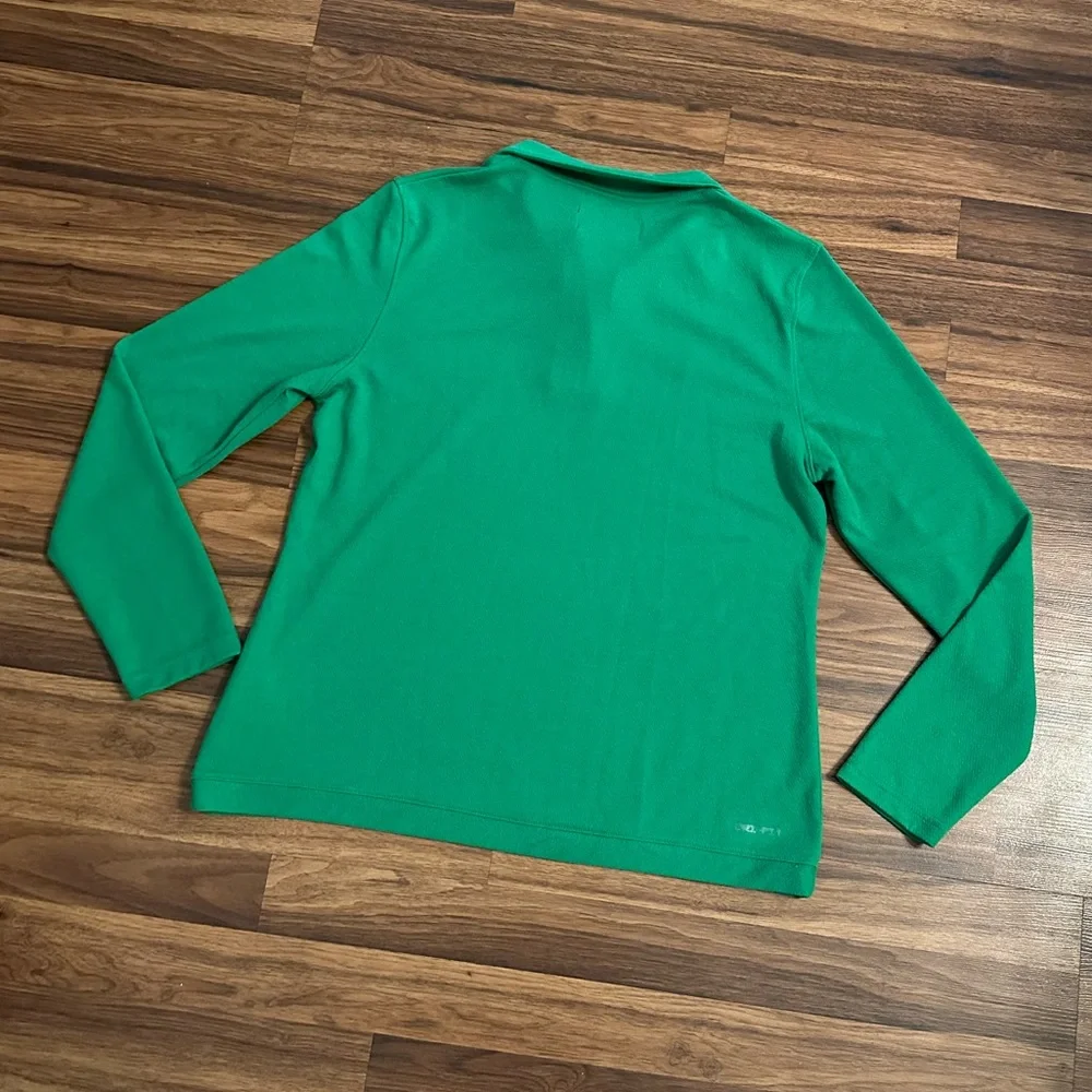 Jordan Green Long Sleeve Quarter-Zip Shirt